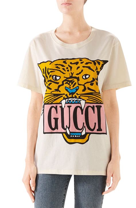 gucci tiger shirt|gucci tiger graphic t shirt.